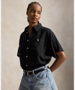 POLO RALPH LAUREN / ポロ ラルフ ローレン シャツ・ブラウス | オーバーサイズ フィット リネン ショートスリーブ シャツ