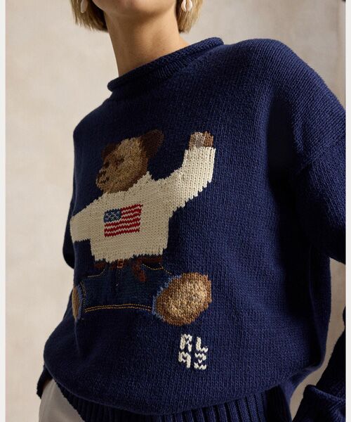POLO RALPH LAUREN / ポロ ラルフ ローレン ニット・セーター | Polo ベア ロールネック セーター | 詳細4