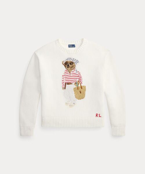 POLO RALPH LAUREN / ポロ ラルフ ローレン ニット・セーター | Polo ベア クルーネック セーター | 詳細1