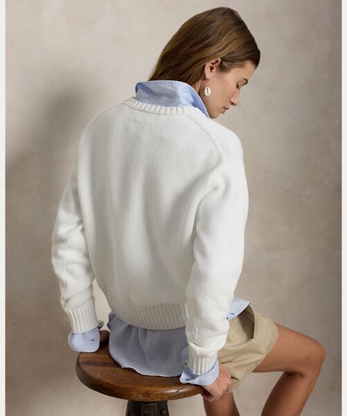 POLO RALPH LAUREN / ポロ ラルフ ローレン ニット・セーター | Polo ベア クルーネック セーター | 詳細3