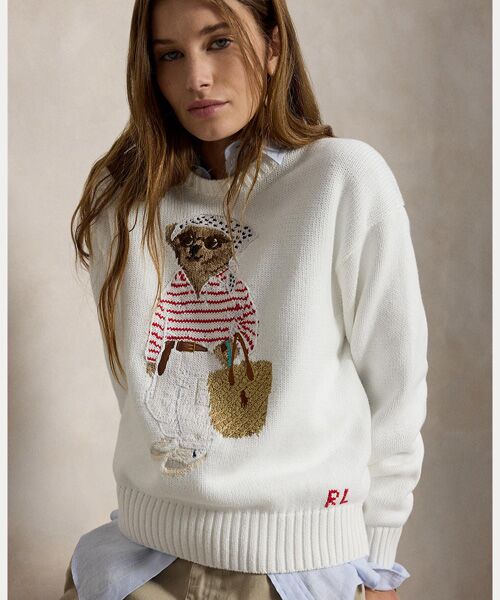 POLO RALPH LAUREN / ポロ ラルフ ローレン ニット・セーター | Polo ベア クルーネック セーター | 詳細5