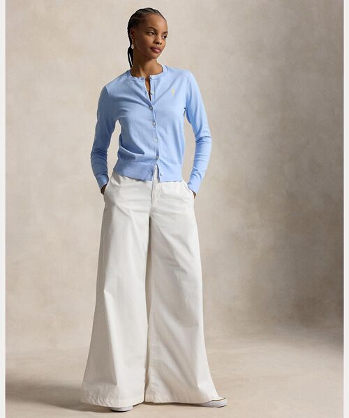 POLO RALPH LAUREN / ポロ ラルフ ローレン カーディガン・ボレロ | コットン クルーネック カーディガン | 詳細2