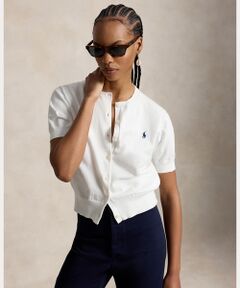 POLO RALPH LAUREN / ポロ ラルフ ローレン カーディガン・ボレロ | コットンブレンド ショートスリーブ カーディガン