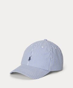POLO RALPH LAUREN / ポロ ラルフ ローレン キャップ | (ボーイズ 2才～7才)ストライプド コットン シアサッカー ボール キャップ