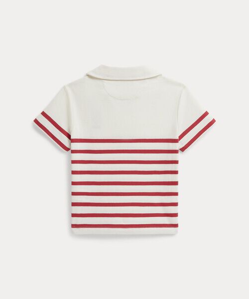 POLO RALPH LAUREN / ポロ ラルフ ローレン ポロシャツ | (ボーイズ 2才～7才)Polo ベア ストライプド コットン ポロシャツ | 詳細2