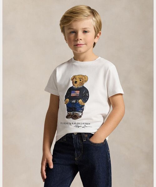 POLO RALPH LAUREN / ポロ ラルフ ローレン Tシャツ | (ボーイズ 2才～7才)Polo ベア コットン ジャージー Tシャツ | 詳細5