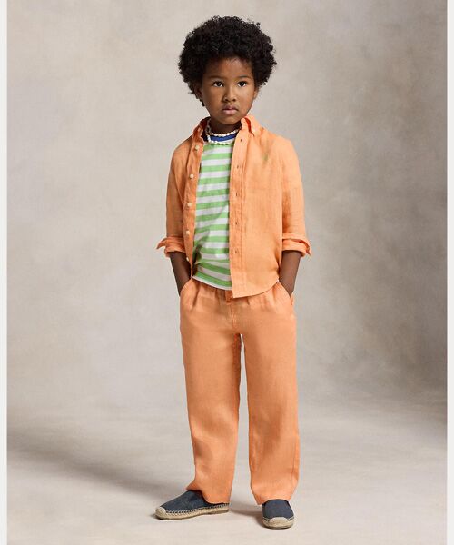 POLO RALPH LAUREN / ポロ ラルフ ローレン Tシャツ | (ボーイズ 2才～7才)ストライプド コットン ジャージー ポケット Tシャツ | 詳細5