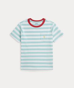 POLO RALPH LAUREN / ポロ ラルフ ローレン Tシャツ | (ボーイズ 2才～7才)ストライプド コットン ジャージー ポケット Tシャツ