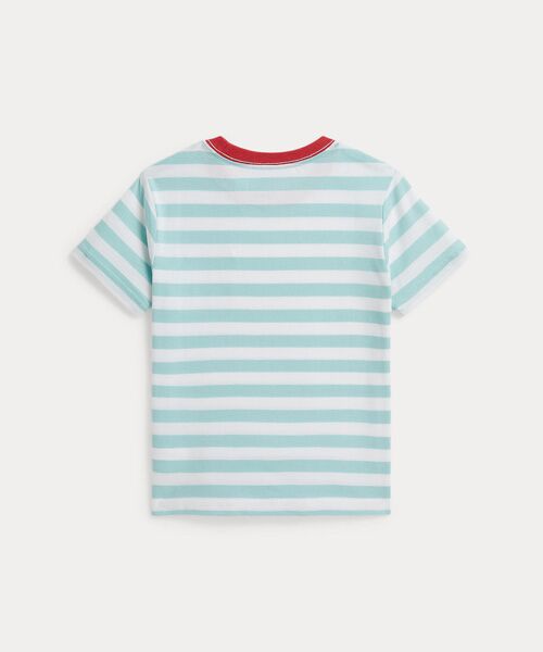 POLO RALPH LAUREN / ポロ ラルフ ローレン Tシャツ | (ボーイズ 2才~7才)ストライプド コットン ジャージー ポケット Tシャツ | 詳細1