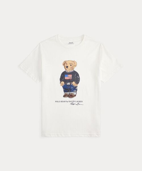 POLO RALPH LAUREN / ポロ ラルフ ローレン Tシャツ | (ボーイズ 8才～20才)Polo ベア コットン ジャージー Tシャツ | 詳細1