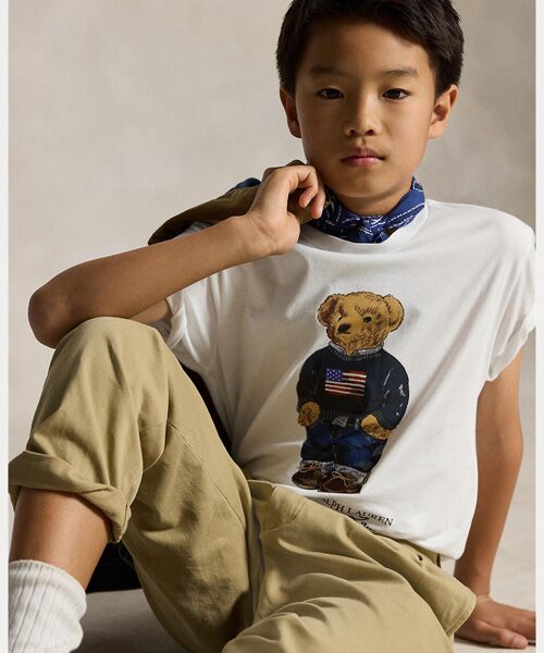POLO RALPH LAUREN / ポロ ラルフ ローレン Tシャツ | (ボーイズ 8才～20才)Polo ベア コットン ジャージー Tシャツ | 詳細5