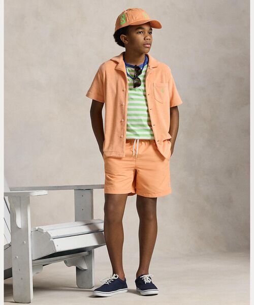 POLO RALPH LAUREN / ポロ ラルフ ローレン Tシャツ | (ボーイズ 8才～20才)ストライプド コットン ジャージー ポケット Tシャツ | 詳細3