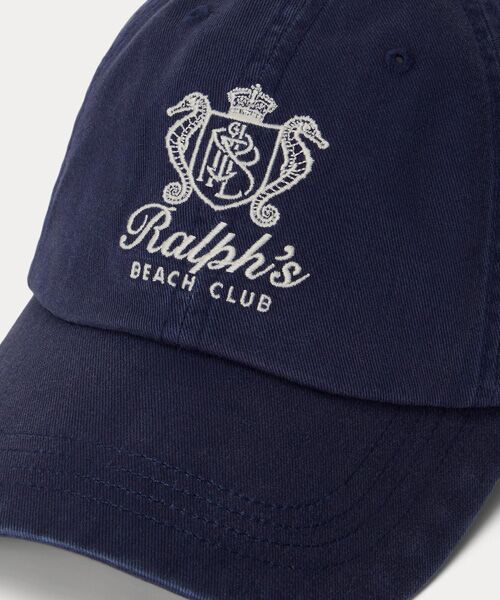 POLO RALPH LAUREN / ポロ ラルフ ローレン キャップ | Ralph’s Beach Club ツイル ボール キャップ | 詳細2