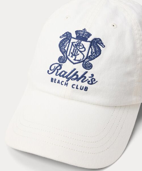 POLO RALPH LAUREN / ポロ ラルフ ローレン キャップ | Ralph’s Beach Club ツイル ボール キャップ | 詳細2