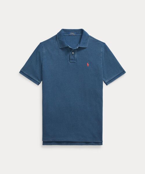 POLO RALPH LAUREN / ポロ ラルフ ローレン ポロシャツ | クラシック フィット インディゴ メッシュ ポロシャツ | 詳細1