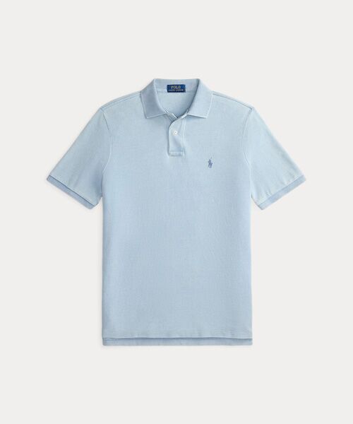 POLO RALPH LAUREN / ポロ ラルフ ローレン ポロシャツ | クラシック フィット インディゴ メッシュ ポロシャツ | 詳細1
