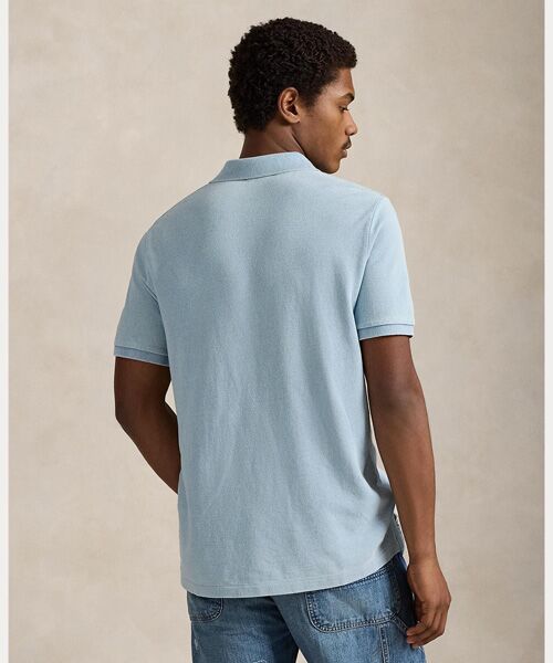 POLO RALPH LAUREN / ポロ ラルフ ローレン ポロシャツ | クラシック フィット インディゴ メッシュ ポロシャツ | 詳細3