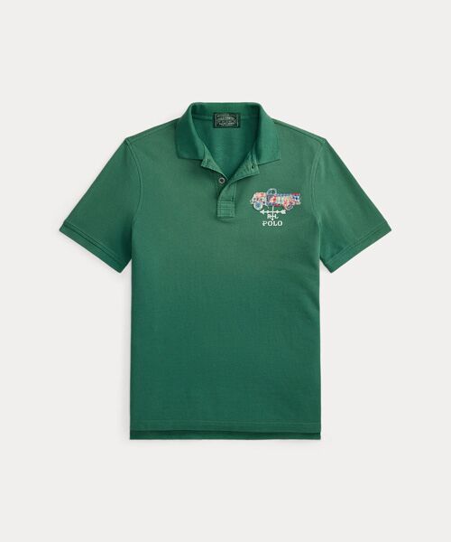 POLO RALPH LAUREN / ポロ ラルフ ローレン ポロシャツ | クラシック フィット トラックアップリケド ポロシャツ | 詳細1