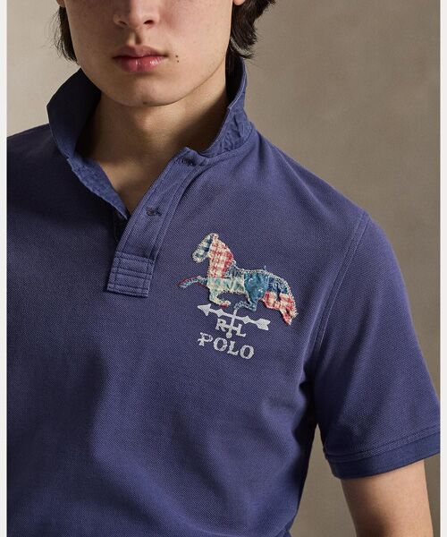 POLO RALPH LAUREN / ポロ ラルフ ローレン ポロシャツ | クラシック フィット ホースアップリケド ポロシャツ | 詳細4