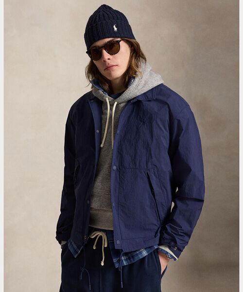 POLO RALPH LAUREN / ポロ ラルフ ローレン ナイロンジャケット | Hayford コーチズ ジャケット（410ネイビー）