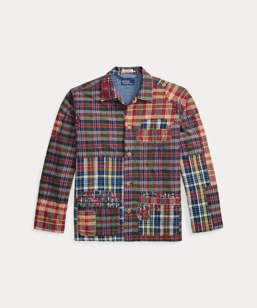 POLO RALPH LAUREN / ポロ ラルフ ローレン シャツ・ブラウス | パッチワーク マドラス オーバーシャツ | 詳細1