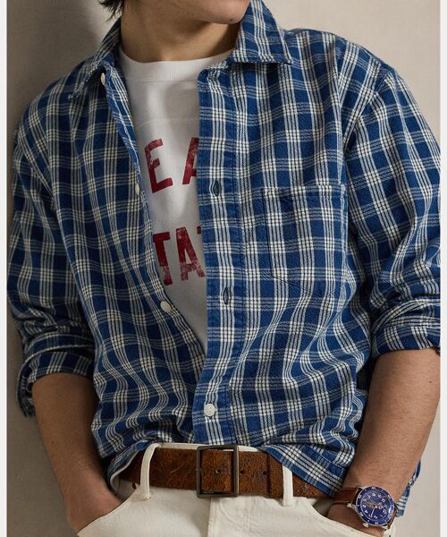 POLO RALPH LAUREN / ポロ ラルフ ローレン シャツ・ブラウス | クラシック フィット チェック オックスフォード オーバーシャツ | 詳細4