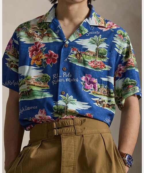 POLO RALPH LAUREN / ポロ ラルフ ローレン シャツ・ブラウス | クラシック フィット トロピカル キャンプ シャツ | 詳細4
