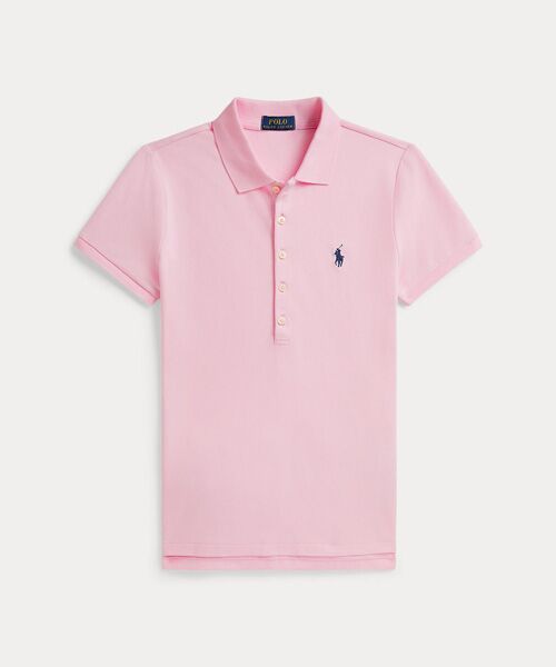 POLO RALPH LAUREN / ポロ ラルフ ローレン ポロシャツ | スリム フィット ストレッチ ポロシャツ（650ピンク）