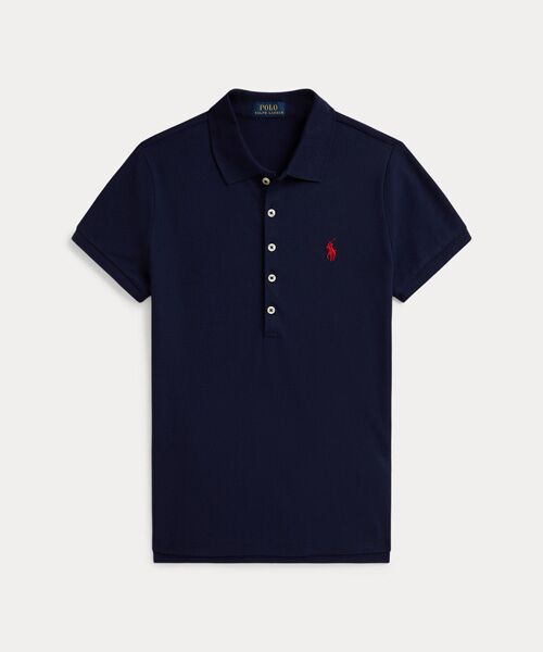POLO RALPH LAUREN / ポロ ラルフ ローレン ポロシャツ | スリム フィット ストレッチ ポロシャツ（410ネイビー）