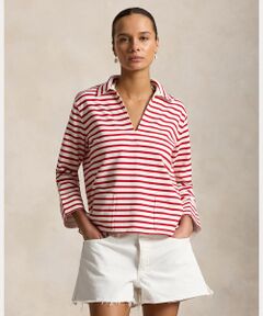 POLO RALPH LAUREN / ポロ ラルフ ローレン Tシャツ | ストライプド スプリットプラケット マリナー Tシャツ