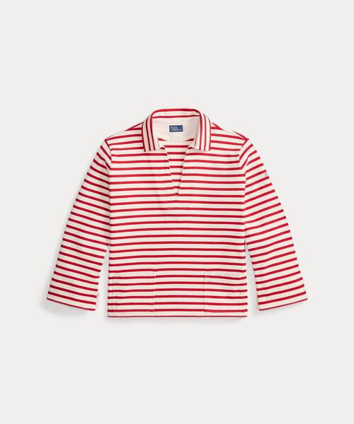 POLO RALPH LAUREN / ポロ ラルフ ローレン Tシャツ | ストライプド スプリットプラケット マリナー Tシャツ | 詳細1