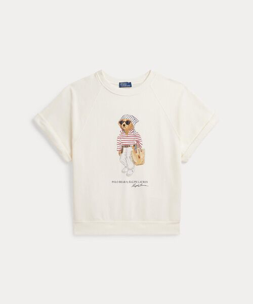POLO RALPH LAUREN / ポロ ラルフ ローレン スウェット | Polo ベア フリース ショートスリーブ スウェットシャツ（100ホワイト）
