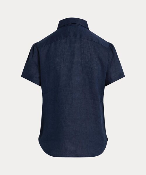 POLO RALPH LAUREN / ポロ ラルフ ローレン シャツ・ブラウス | リネン ショートスリーブ シャツ | 詳細1