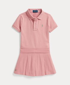 POLO RALPH LAUREN / ポロ ラルフ ローレン ポロシャツ | (ガールズ 2才～6才)ストレッチ メッシュ ボクシー ポロシャツ & スコート