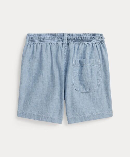 POLO RALPH LAUREN / ポロ ラルフ ローレン ショート・ハーフ・半端丈パンツ | (ボーイズ 2才~7才)ビッグ フィット コットン シャンブレー ショートパンツ | 詳細1