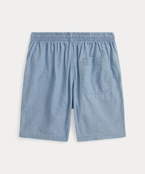 POLO RALPH LAUREN / ポロ ラルフ ローレン ショート・ハーフ・半端丈パンツ | (ボーイズ 8才～20才)ビッグ フィット コットン シャンブレー ショートパンツ | 詳細1