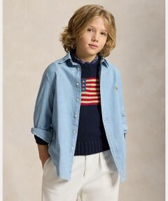 POLO RALPH LAUREN / ポロ ラルフ ローレン シャツ・ブラウス | (ボーイズ 8才～20才)コットン シャンブレー シャツ