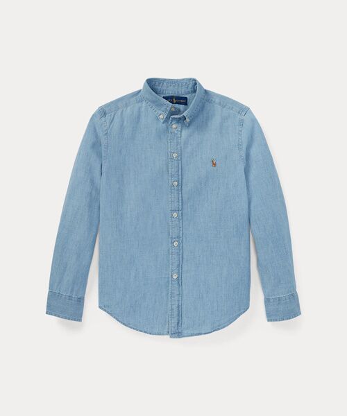 POLO RALPH LAUREN / ポロ ラルフ ローレン シャツ・ブラウス | (ボーイズ 8才~20才)コットン シャンブレー シャツ | 詳細1