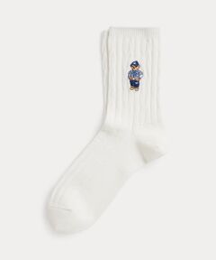 POLO RALPH LAUREN / ポロ ラルフ ローレン ソックス | Polo ベア ケーブルニット ハーフクルー ソックス