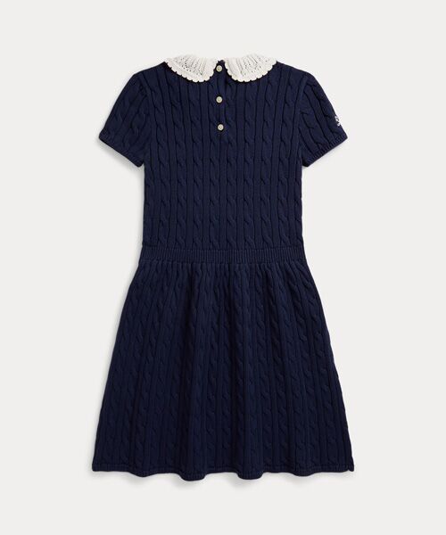 POLO RALPH LAUREN / ポロ ラルフ ローレン 未設定 | (ガールズ 7才～16才)ケーブル コットン ドレス | 詳細1