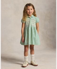 POLO RALPH LAUREN / ポロ ラルフ ローレン 未設定 | (ガールズ 2才～6才)ストライプド コットン シアサッカー ドレス