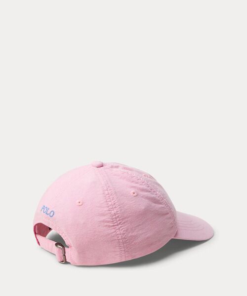 POLO RALPH LAUREN / ポロ ラルフ ローレン 未設定 | (ボーイズ 8才～20才)コットン オックスフォード ボール キャップ | 詳細1