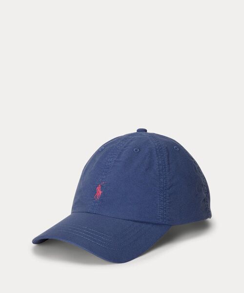 POLO RALPH LAUREN / ポロ ラルフ ローレン キャップ | (ボーイズ 8才～20才)コットン オックスフォード ボール キャップ（410ネイビー）