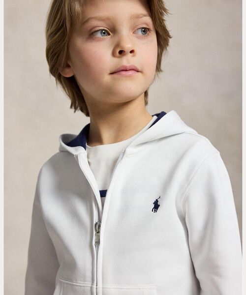 POLO RALPH LAUREN / ポロ ラルフ ローレン 未設定 | (ボーイズ 2才～7才)ダブルニット フルジップ フーディ | 詳細4