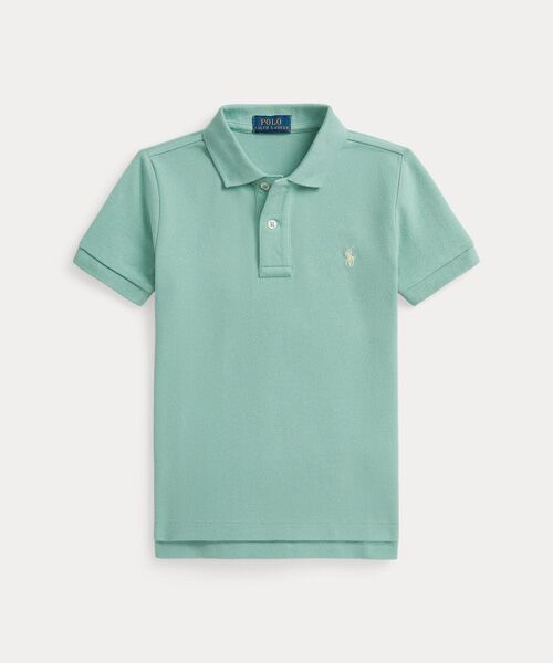 POLO RALPH LAUREN / ポロ ラルフ ローレン ポロシャツ | (ボーイズ 2才～7才)アイコニック メッシュ ポロシャツ（330グリーン）