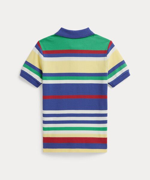 POLO RALPH LAUREN / ポロ ラルフ ローレン 未設定 | (ボーイズ 2才～7才)ストライプド コットン メッシュ ポロシャツ | 詳細2