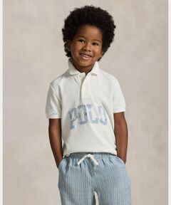 POLO RALPH LAUREN / ポロ ラルフ ローレン 未設定 | (ボーイズ 2才～7才)ロゴ コットン メッシュ ポロシャツ