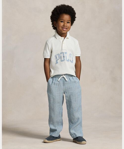 POLO RALPH LAUREN / ポロ ラルフ ローレン ポロシャツ | (ボーイズ 2才～7才)ロゴ コットン メッシュ ポロシャツ | 詳細3