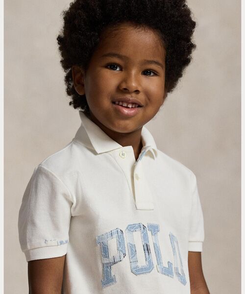 POLO RALPH LAUREN / ポロ ラルフ ローレン ポロシャツ | (ボーイズ 2才～7才)ロゴ コットン メッシュ ポロシャツ | 詳細4