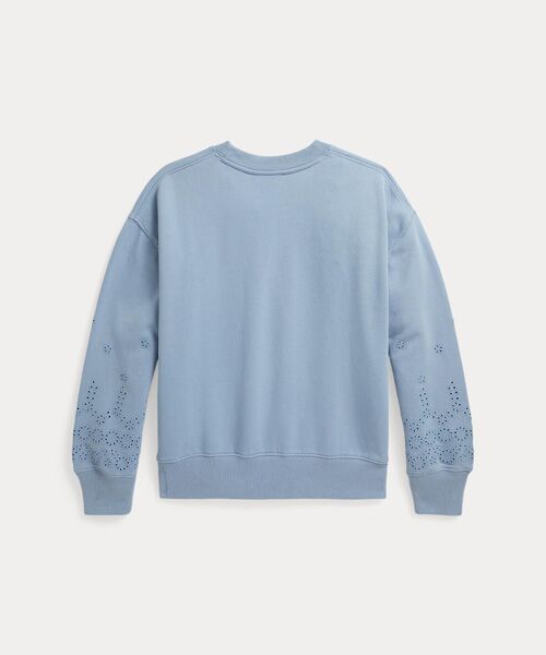 POLO RALPH LAUREN / ポロ ラルフ ローレン 未設定 | (ガールズ 7才～16才)アイレット フレンチ テリー スウェットシャツ | 詳細2